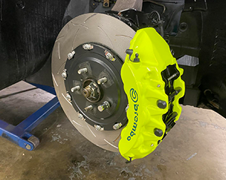 Custom Powder Coated Brake System