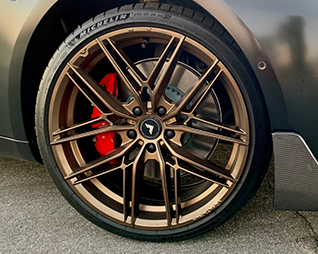 Powder Coated Custom Wheels