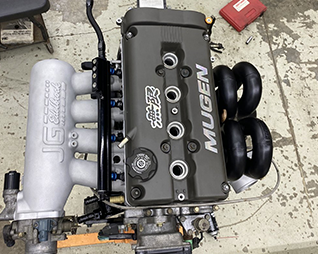 Powder Coated Engine Parts
