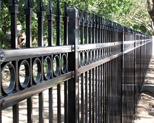 Powder Coated HOA Fencing