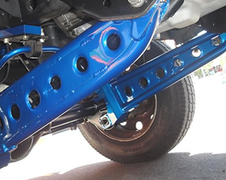 Powder Coated Truck Parts