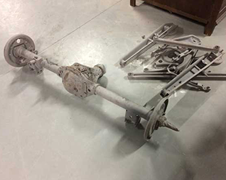 Sandblasting Antique Vintage Parts Services in Kansas and MO